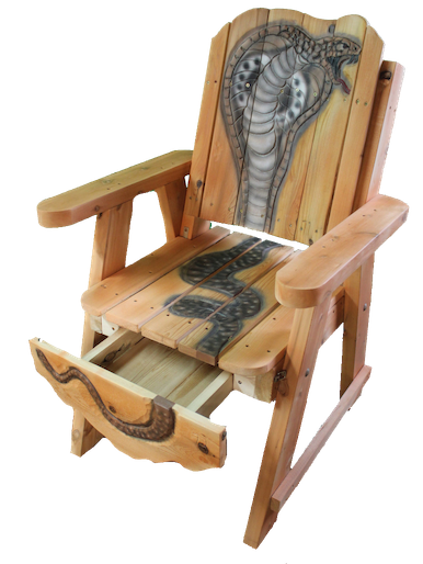 Cobra chair, deck chair, deck lounge chair